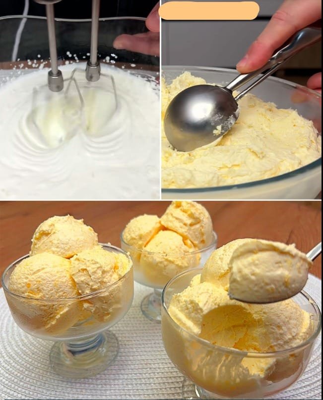 GLACE À LA PÊCHE