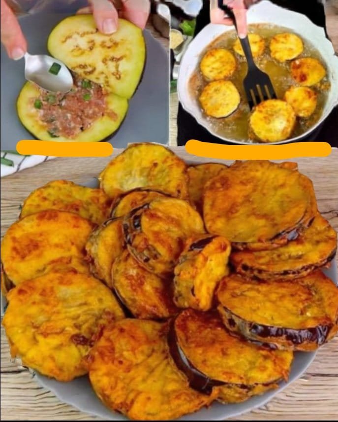 AUBERGINES FARCIES À LA VIANDE