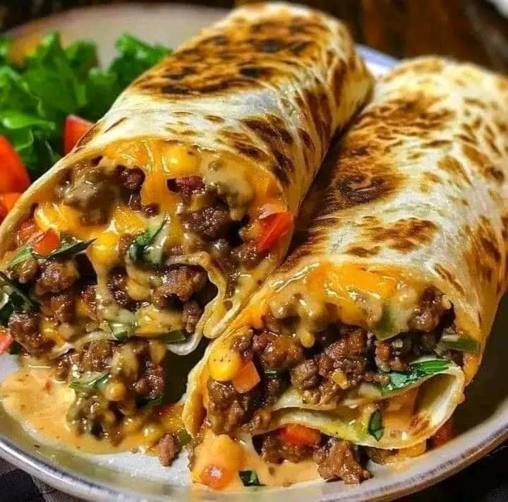 Wraps de tortilla à la kefta