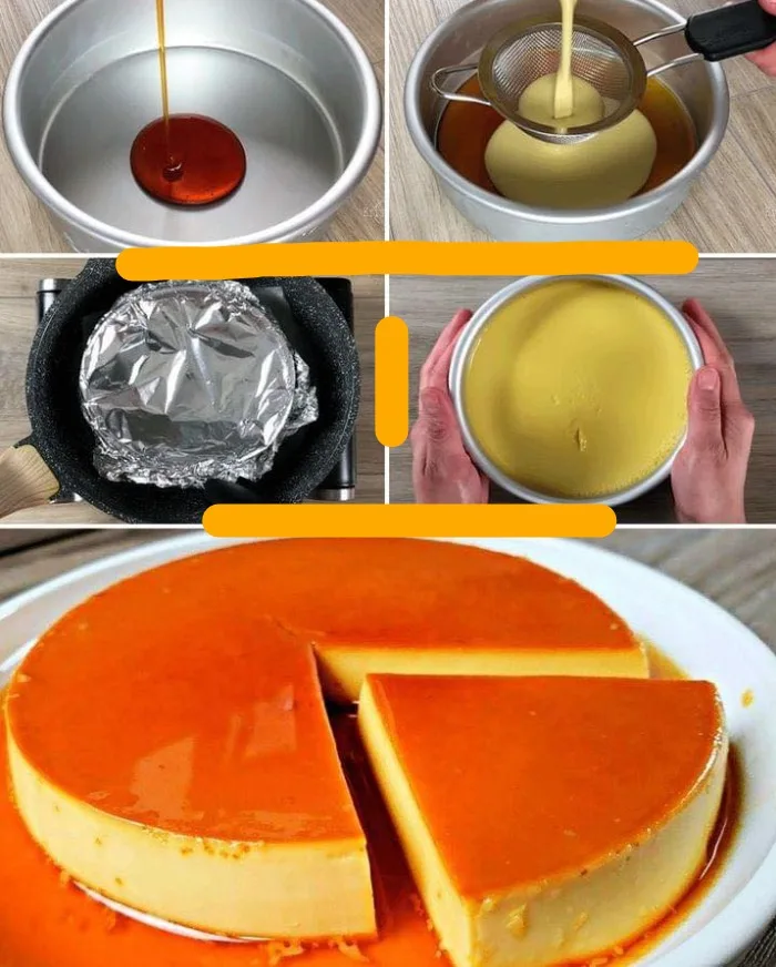 Flan Maison Sans Cuisson