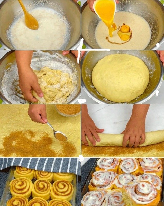 Rouleaux à la cannelle 