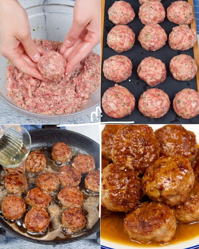 BOULETTES DE VIANDE MAISON 