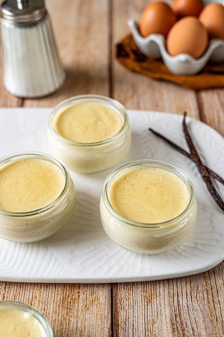 Crème dessert à la vanille onctueuse