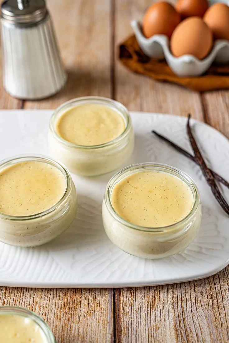 Crème dessert à la vanille onctueuse