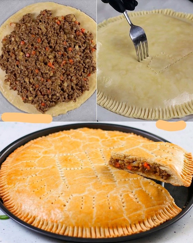 TARTE À LA VIANDE 