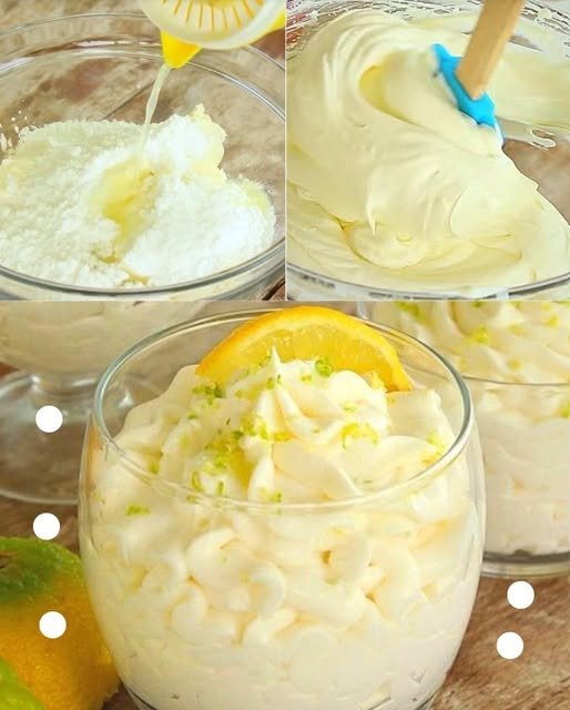 MOUSSE AU CITRON 