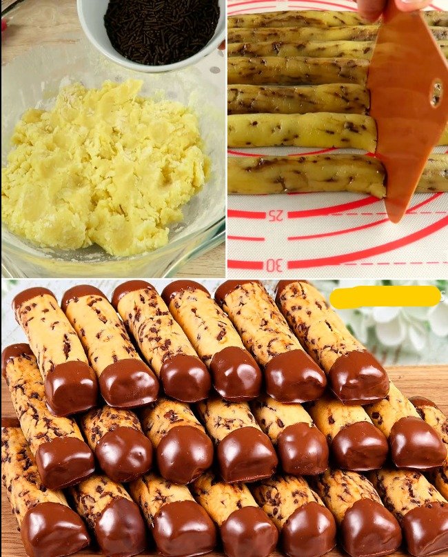 BISCUITS AU CHOCOLAT 