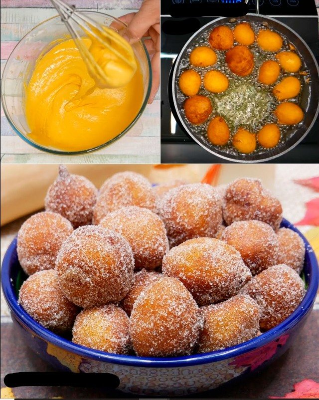 BEIGNETS DE CITROUILLE 