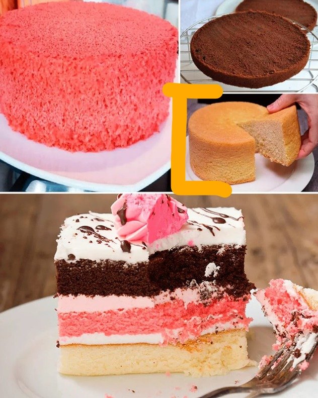 Gâteau napolitain 