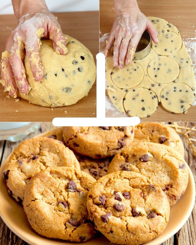 COOKIES AUX PÉPITES DE CHOCOLAT 