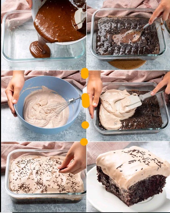GÂTEAU AU CHOCOLAT TRÈS LÈCHES 